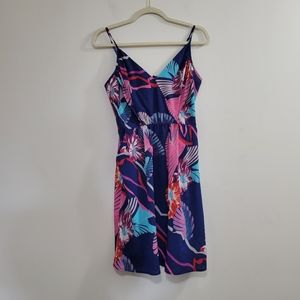 Yumi Kim tropical floral mini dress S